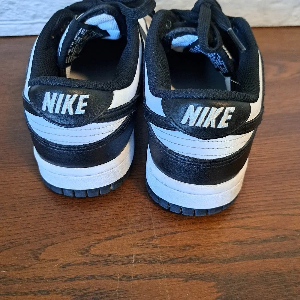 Nike Dunk Low Panda Black White GS DD1503-101 Kids Size 6.5Y Sneaker
